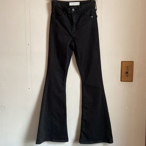 Topshop petite Jamie flare jeans